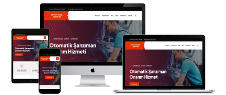 Çınar Özel Servis Web Sitesi Geliştirme